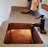 Curie 21" Undermount Bathroom Sink in Copper