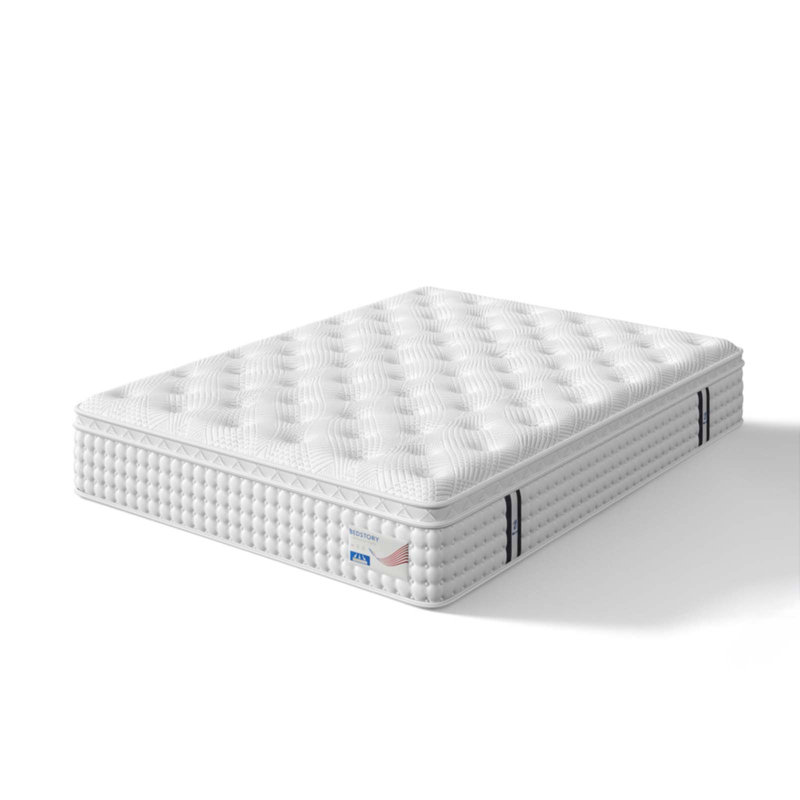Grand matelas hybride 12 po, 12", Grand lit
