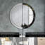Huldar Glass Flat Wall Mirror