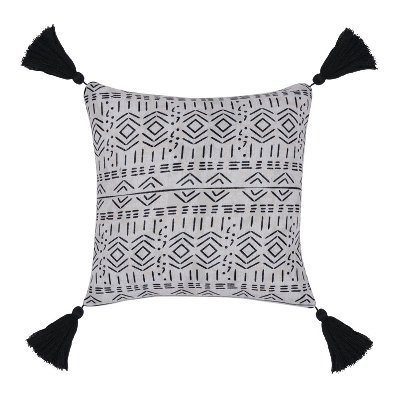 Zambia Square Indoor/Outdoor Pillow Cover & Insert