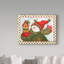 « bonhomme de neige nichoir », art sur toile-31977515