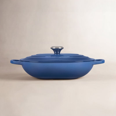 Le Creuset Signature Enameled Cast Iron 3.75 Qt Oval Casserole with Lid