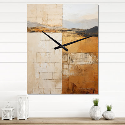 Almanor - Abstract Shapes Wall Clock