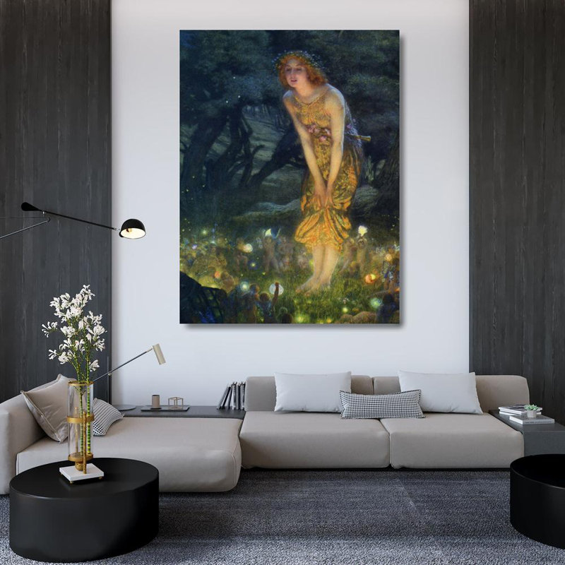 Midsummer Eve, 48" H x 36" W