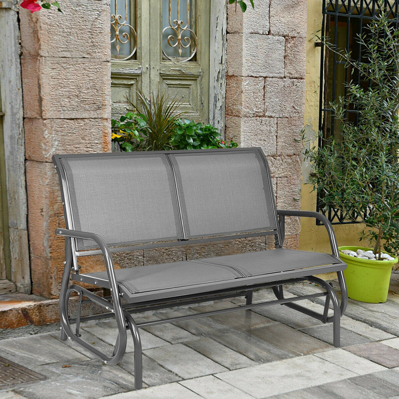 Banc oscillant en acier Whitland