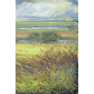 Shimmering Marsh II - Wrapped Canvas Print