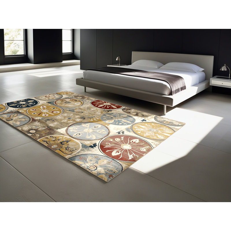 Funky Spark Rug, Round 5'