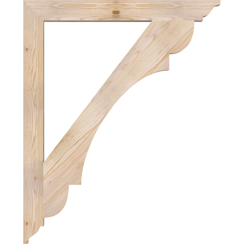 Support olympique traditionnel, Douglas (lisse), H 42 po x l 3,5 po x P 34 po