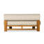 Canapé d'extérieur 59,75 po avec coussins Laqueita