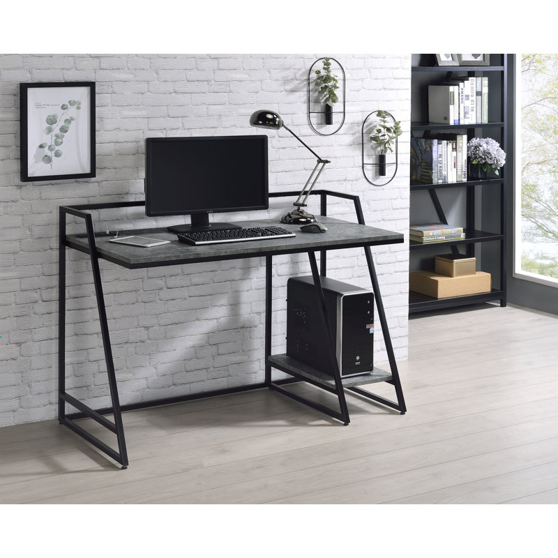 Bureau d'écriture Niyah, Gris clair