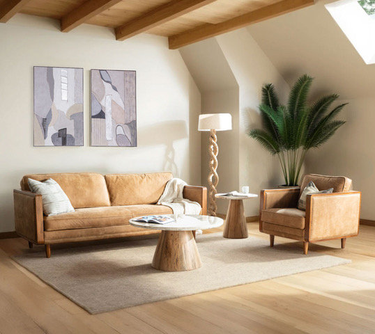 Vista Round Single Coffee Table