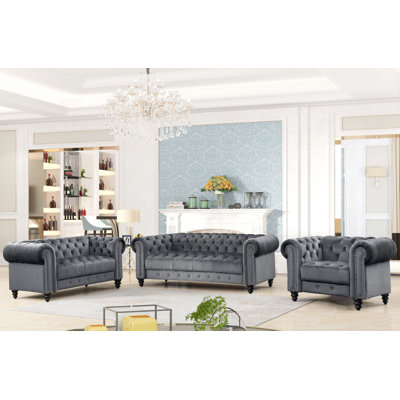 Keyla 3-Piece Living Room Set