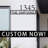 Custom Split Letter Monogram Outdoor Wall Décor-96385415-97173809