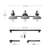 Sheetal 3 - Light Dimmable Vanity Light