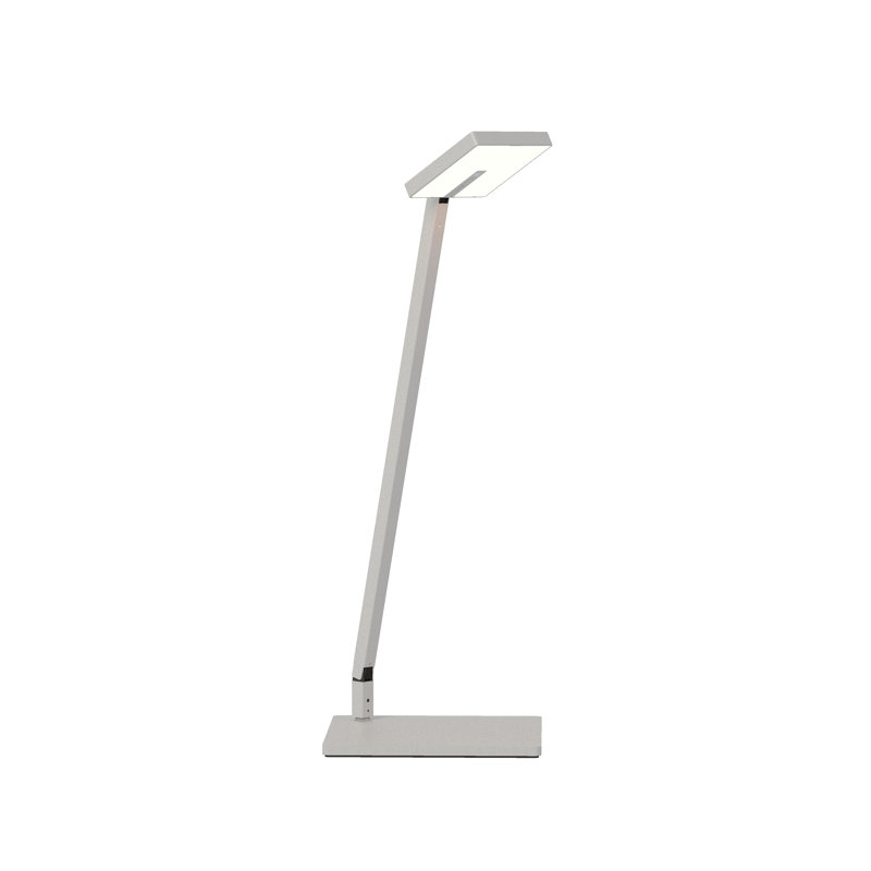 Focaccia LED Desk Table Lamp, Silver