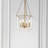 Mellal 4 - Light Dimmable Dome Chandelier