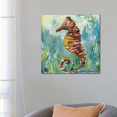 Stately 1 Piece Wrapped Canvas Painting