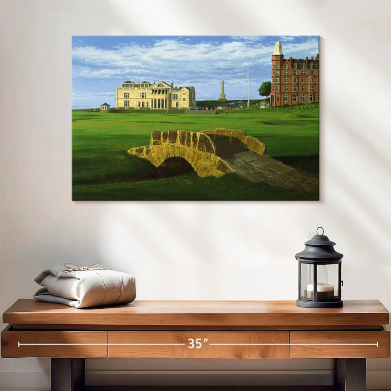 Kavia Golf Course V, 16" H x 24" W