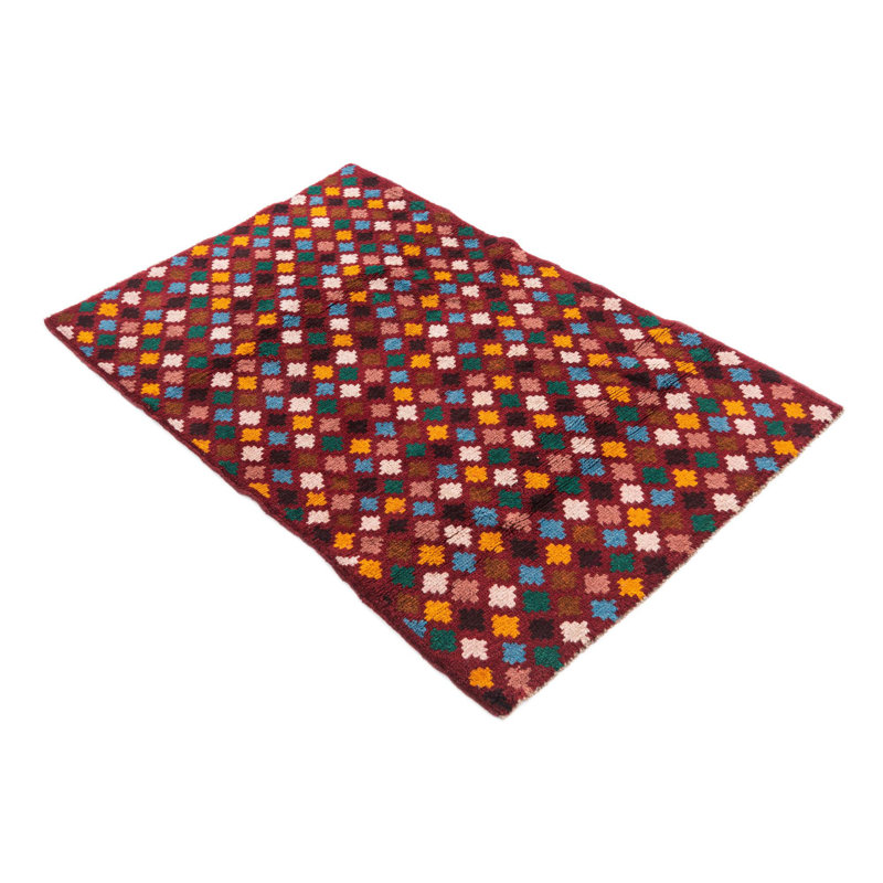 Tapis bordeaux Neela