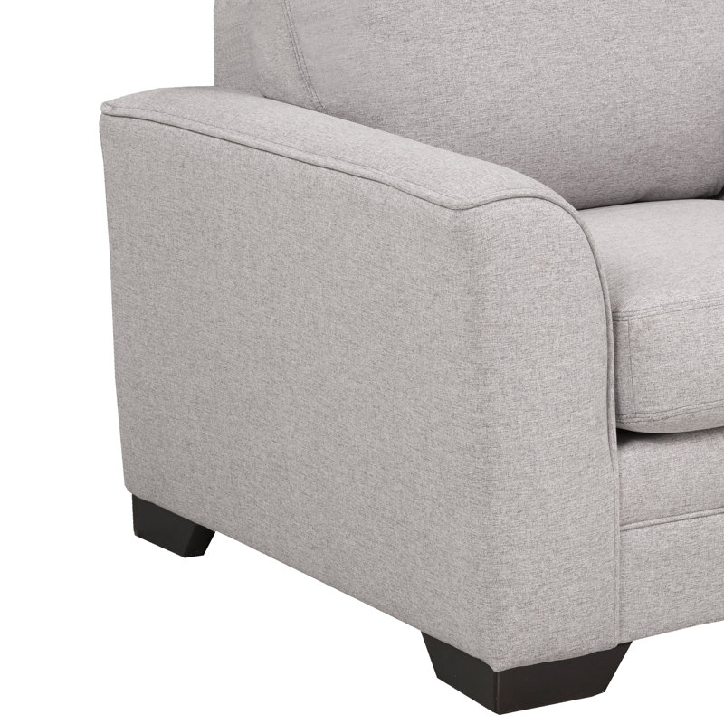 Ensemble de canapé et chaise Beauchamp, gris, Gris