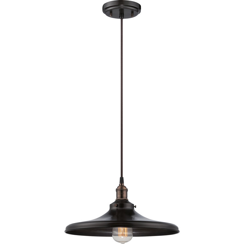 Lewandowski 1 - Light Single Pendant, Rustic Bronze