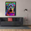 «Rottie Love» par Dean Russo, art mural sur toile-116319451