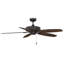 Ventilateur de plafond standard à 5 pales de 52 po avec chaîne de traction Luyster-141469273