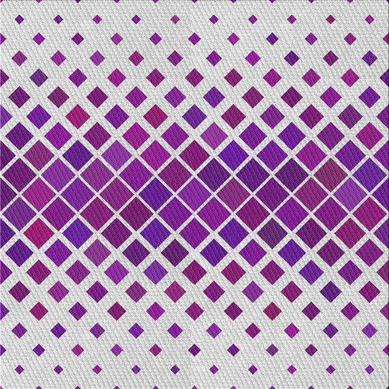 Tapis mauve Power Loom, Carré 4 pi