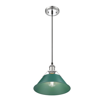 Akifumi Small Pendant with Pine Green