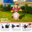 Gnome de Turquie gonflable