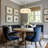 Atchison 23“ W 5-Light Dimmable Geometric Chandelier