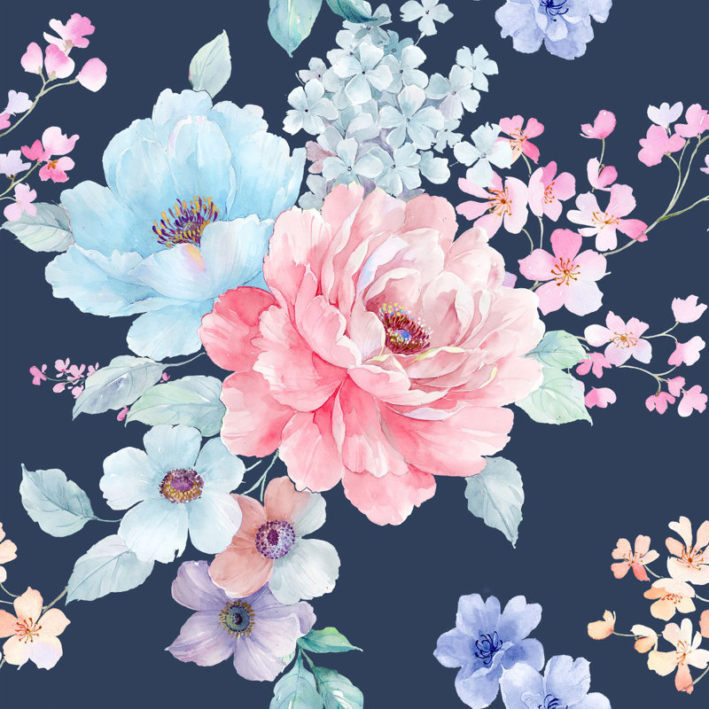 Peel & Stick Wall Mural, 10.42' W x 10.42' L