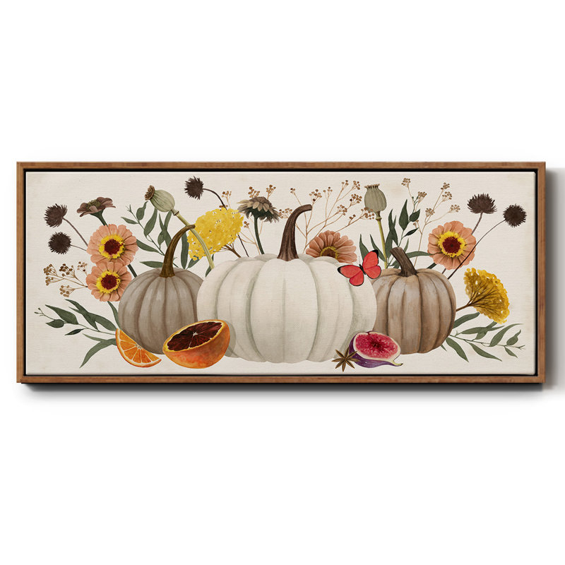 Harvest Time- Framed Canvas, 24" H x 60" W