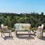 Ensemble de meubles de patio 4 pièces-1557621716