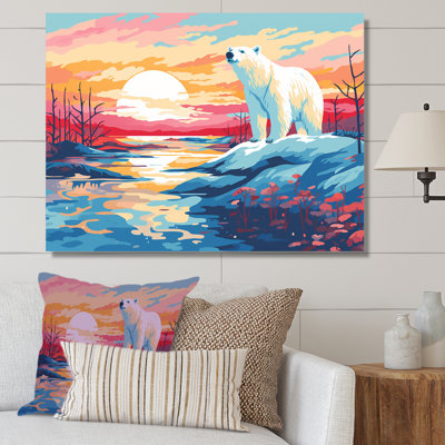 «Sunrise Bear», art mural