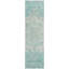 Tapis bleu sarcelle lavable à la machine intérieur / extérieur Xhevrie-1073936401