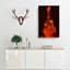 Abstract Guitar - Wrapped Canvas-55306635