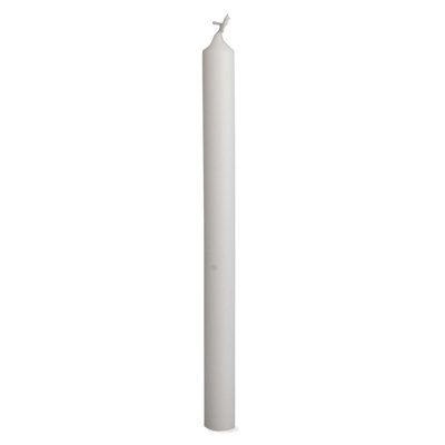 Unscented Taper Candle