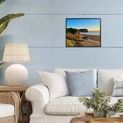 Goat Rock Beach Sunrise, estampe numérique, conception par Nicole Dell