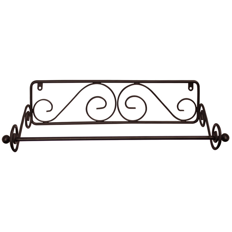 Porte-essuie-tout mural / sous armoire, Bronze