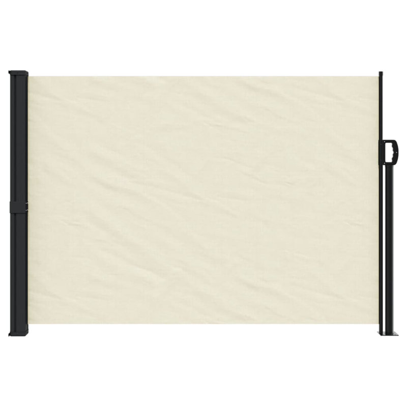 Retractable Side Awning, Cream, 140cm H x 300cm W