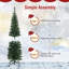 Lighted Artificial Christmas Tree