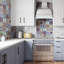 Déco provincial X 6 po Carreau de porcelaine