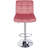 Square Back Adjustable Bar Stool Velvet-856585545