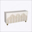 Buffet moderne cannelé avec rangement, éléments courbés et lignes strictes, armoire à 4 portes pour une utilisation polyvalente-2143689681-2143689684