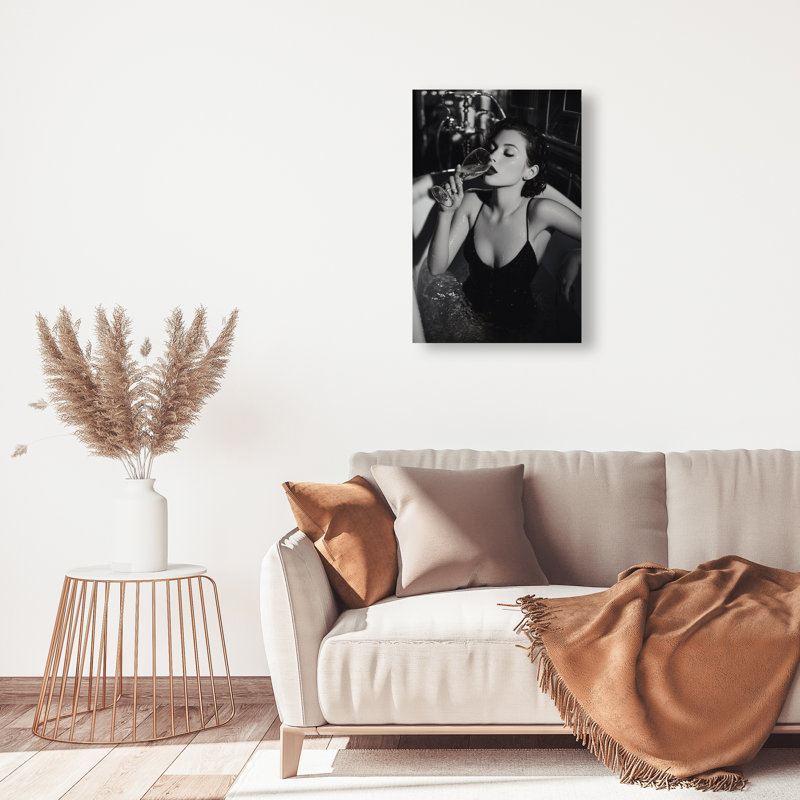 Darkened Glow Print by Oliver Gal, 30"H x 20"W, Gallery Wrapped