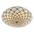 Harpa Glass Flush Mount
