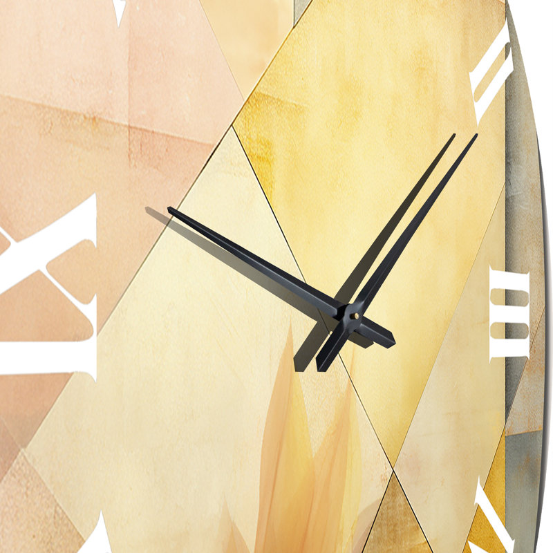 Clae - Horloge murale géométrique moderne, Très grand