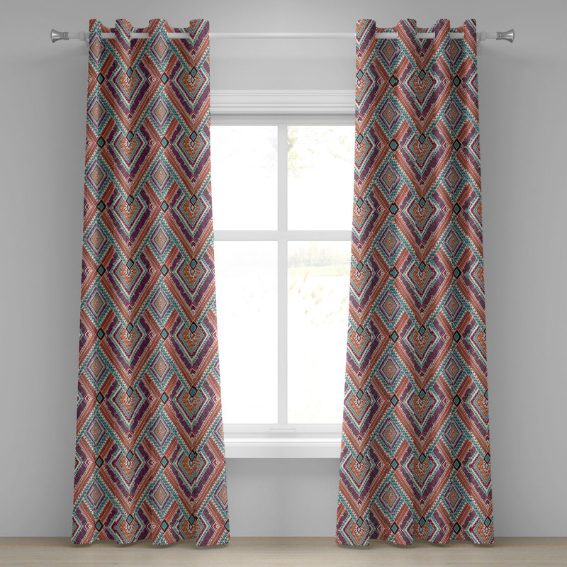 Sateen Blackout Curtains / Drapes Pair, 50" W x 108" L