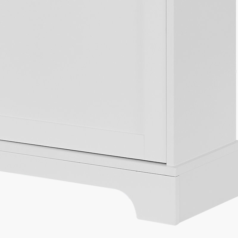 Armoire d'appoint Manylath, Blanc